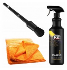 K2 PURIO PRO MIKROFIBRA PĘDZEL DETALING CZYSZCZENIE...