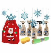 ZESTAW PREZENTOWY KOSMETYKI DO AUTA FELGI KOKPIT...