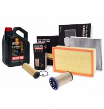 MOTUL 5L 5W30 ZESTAW FILTRÓW A3 Q2 OCTAVIA IV KODIAQ...