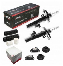 2X AMORTYZATOR PRZÓD PODUSZKI ŁOŻYSKA ODBOJE MAZDA 5 CW