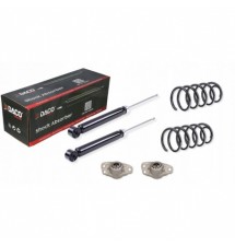 2X AMORTYZATORY SPRĘŻNY PODUSZKI ODBOJE TYŁ SEAT...