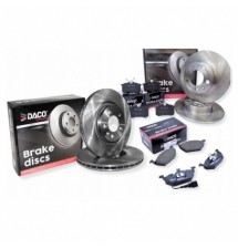 TARCZE + KLOCKI HAMULOCWE PRZÓD TYŁ AUDI A2 A3 LEON...