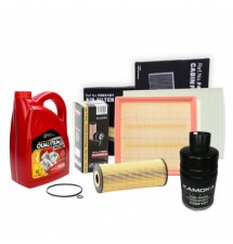 OLEJ 5W30 QUALITIUM ZESTAW FILTRÓW VW PASSAT B5...
