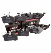 KLOCKI HAMULCOWE PRZÓD + TYŁ AUDI A3 8L VW GOLF IV...