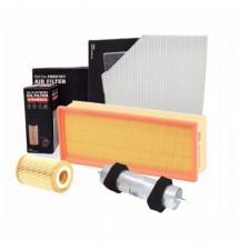 ZESTAW 4X FILTRÓW AUDI A4 B8 2.0 TDI