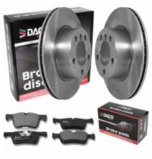 2X TARCZA HAMULCOWA PRZÓD + KLOCKI BMW F30 F20 F82...