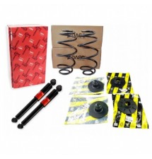 2x SPRĘŻYNY AMORTYZATORY PODKŁADKI TRW TYŁ TYLNE...