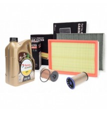 TOTAL 5W30 ZESTAW FILTRÓW PASSAT B8 TIGUAN OCTAVIA...