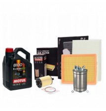 OLEJ 5W30 5L MOTUL X-CLEAN EFE ZESTAW 4X FILTRÓW...