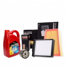 OLEJ 5W40 QUALITIUM 5L ZESTAW FILTRÓW RENAULT MEGANE...