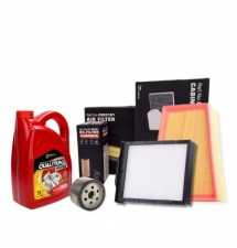 OLEJ 5W30 QUALITIUM 5L ZESTAW FILTRÓW RENAULT MEGANE...