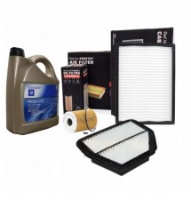 OLEJ 5W30 DEXOS2 5L ZESTAW FILTRÓW CAPTIVA OPEL...
