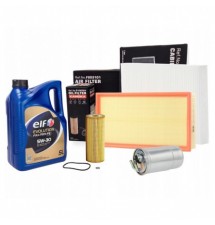 OLEJ ELF 5W30 5L ZESTAW FILTRÓW VW GOLF 4 IV AUDI A3...