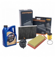 ELF 5W30 5L ZESTAW FILTRÓW CITROEN C2 C3 PEUGEOT 307...