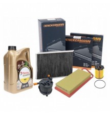 TOTAL 5W30 5L ZESTAW FILTRÓW CITROEN C2 C3 PEUGEOT...
