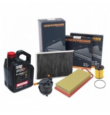 MOTUL 5W30 5L ZESTAW FILTRÓW CITROEN C2 C3 PEUGEOT...