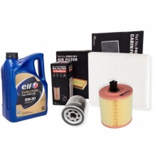 OLEJ 5L 5W30 ELF FE FILTRY ZESTAW FILTRÓW OPEL ASTRA...