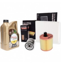 OLEJ 5L 5W30 TOTAL INEO FILTRY ZESTAW FILTRÓW OPEL...
