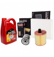 OLEJ 5L 5W30 QUALITIUM FILTRY ZESTAW FILTRÓW OPEL...