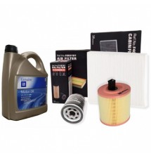 OLEJ 5L 5W30 DEXOS2 FILTRY ZESTAW FILTRÓW OPEL ASTRA...