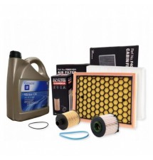OLEJ 5W30 5L DEXOS2 ZESTAW FILTRÓW do OPEL INSIGNIA...