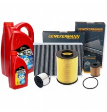 6L QUALITIUM 5W40 OLEJ + ZESTAW FILTRÓW C-MAX KUGA...