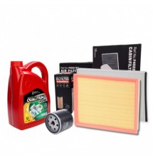 OLEJ QUALITIUM 5L 10W40 ZESTAW FILTRÓW OPEL ASTRA H...