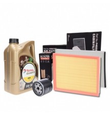 OLEJ TOTAL 5L 5W30 ZESTAW FILTRÓW OPEL ASTRA H 1.6...