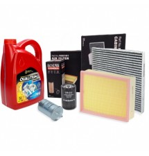 OLEJ 5W40 QUALITIUM 5L ZESTAW FILTRÓW AUDI A4 B6 B7...
