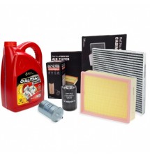 OLEJ 5W30 QUALITIUM 5L ZESTAW FILTRÓW AUDI A4 B6 B7...