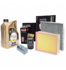 OLEJ 5W30 TOTAL 5L ZESTAW FILTRÓW AUDI A4 B6 B7 2.0...