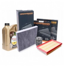 TOTAL 5W30 5L ZESTAW FILTRY FORD FOCUS II C-MAX 1.4...