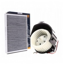 DMUCHAWA WENTYLATOR WNĘTRZA NAWIEW + FILTR DELPHI...