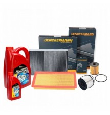 OLEJ 5W40 6L QUALITIUM ZESTAW FILTRÓW do PEUGEOT 508...