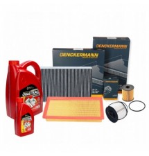 OLEJ 5W30 6L QUALITIUM ZESTAW FILTRÓW do PEUGEOT 508...