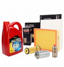 OLEJ 5W40 QUALITIUM ZESTAW FILTRÓW VW PASSAT B5 FL...