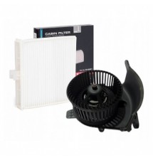 DMUCHAWA WENTYLATOR NAWIEWU + FILTR KABINOWY RENAULT...