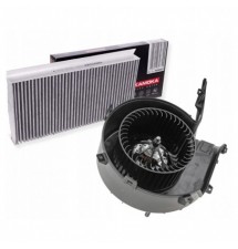 DMUCHAWA WENTYLATOR NAWIEWU + FILTR KABINOWY OPEL...