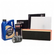 ZESTAW FILTRÓW OLEJ 5W30 ELF FIAT GRANDE PUNTO...