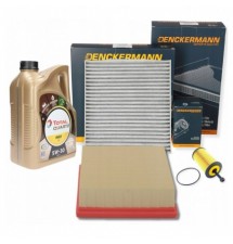 OLEJ 5W30 5L TOTAL ZESTAW FILTRÓW 3X PEUGEOT 307 1.6...