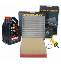 OLEJ 5W30 5L MOTUL ZESTAW FILTRÓW 3X PEUGEOT 307 1.6...