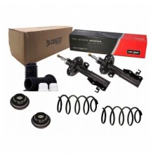 2X AMORTYZATOR SPRĘŻYNY PODUSZKI OSŁONY OPEL ASTRA J...