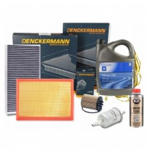 OLEJ 5L 10W40 GM ZESTAW 4X FILTRÓW OPEL CORSA C 1.2...