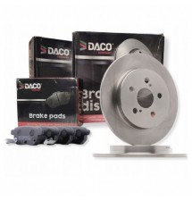 TARCZA KLOCKI HAMULCOWE TYŁ TOYOTA PRIUS VERSO...