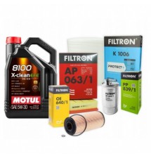 OLEJ 5L 5W30 MOTUL ZESTAW FILTRÓW PASSAT B5 FL...