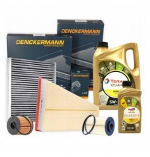 OLEJ 5W30 6L QUALITIUM ZESTAW FILTRÓW do FORD MONDEO...