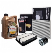 OLEJ 5W30 5L TOTAL ECS ZESTAW FILTRÓW HYUNDAI IX35...