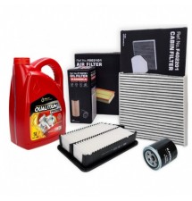 OLEJ 5W30 5L QUALITIUM ZESTAW FILTRÓW HYUNDAI IX35...