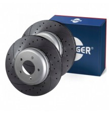 TARCZE HAMULCOWE PRZÓD BMW F10 330MM 2-CZEŚCIOWE...