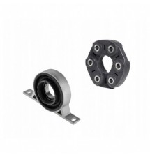 ŁĄCZNIK PRZEGUB ELASTYCZNY WAŁU PRZÓD + PODPORA BMW...